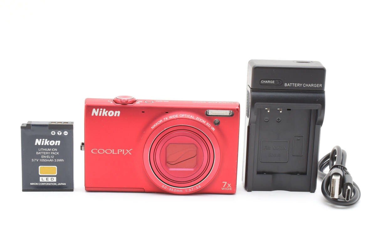 ニコン Nikon COOLPIX S6100 光学7倍 46万ドットタッチパネル ♯J6002C02019DDD