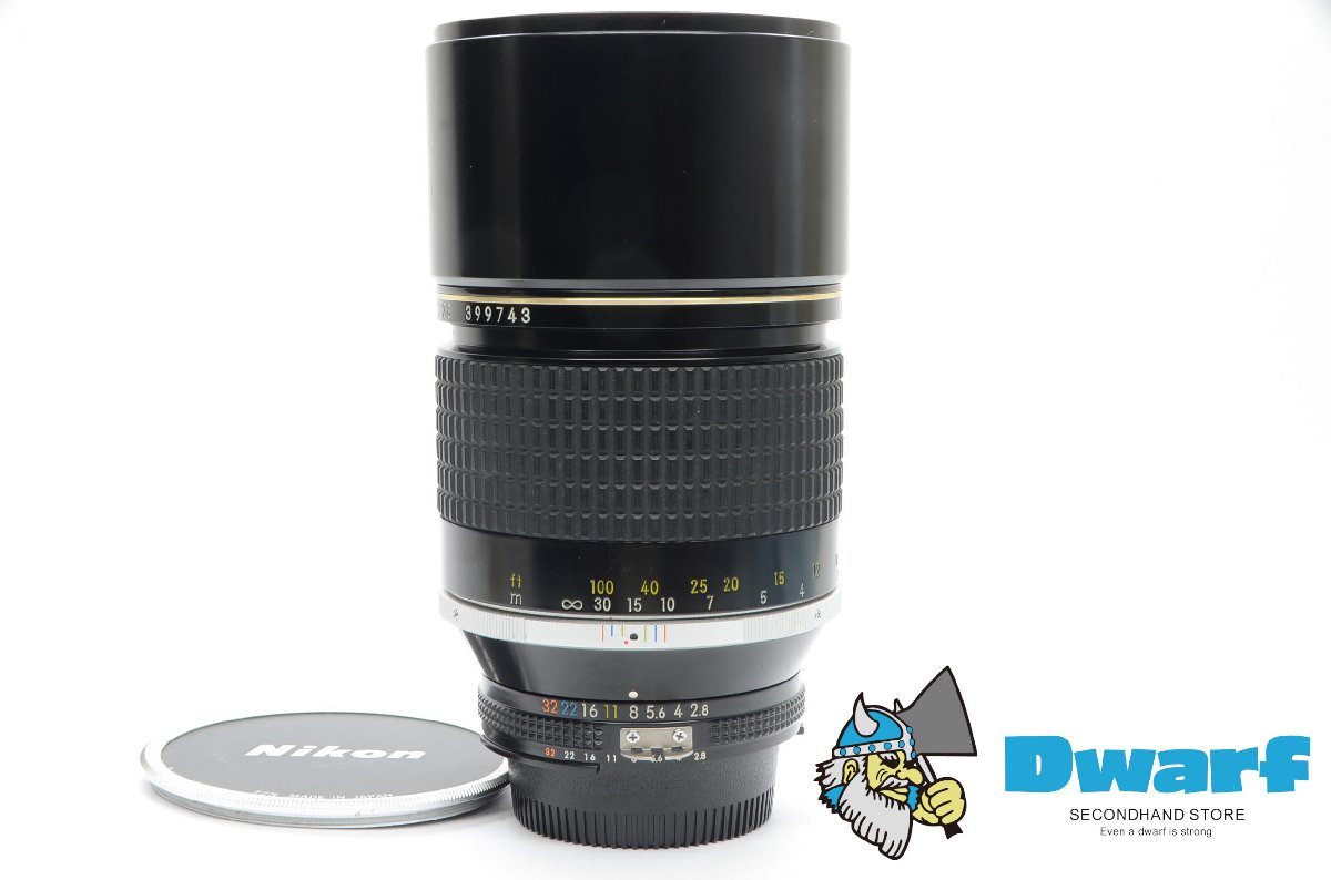 ニコン Nikon Ai-s NIKKOR 180mm F2.8 ED マニュアルフォーカス一眼レフ用レンズ