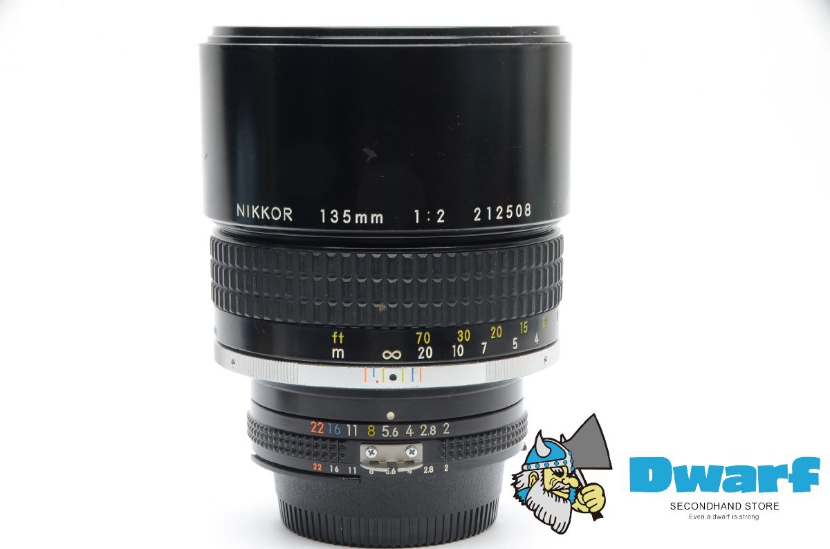 ニコン Nikon Ai-s NIKKOR 135mm F2 マニュアルフォーカス一眼レフ用レンズ