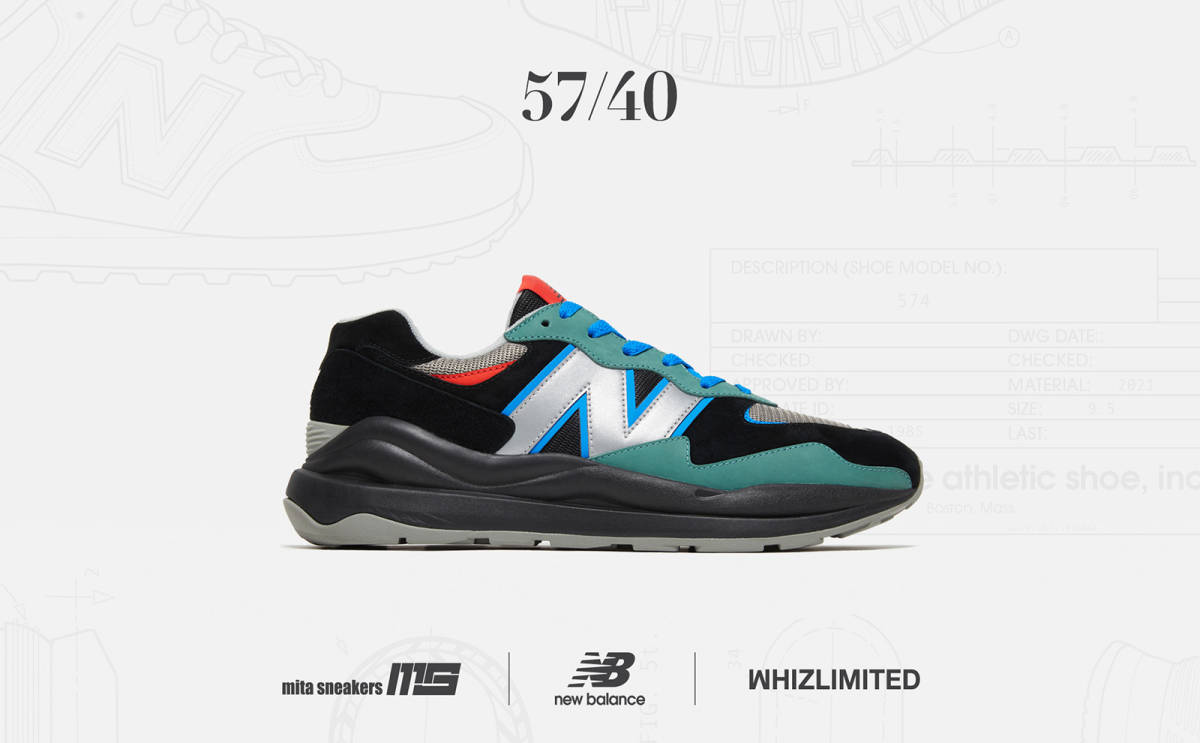 【新品28㎝】new balance M5740 WHIZ LIMITED x mita sneakers NEO ミタ　ウィズリミテッド