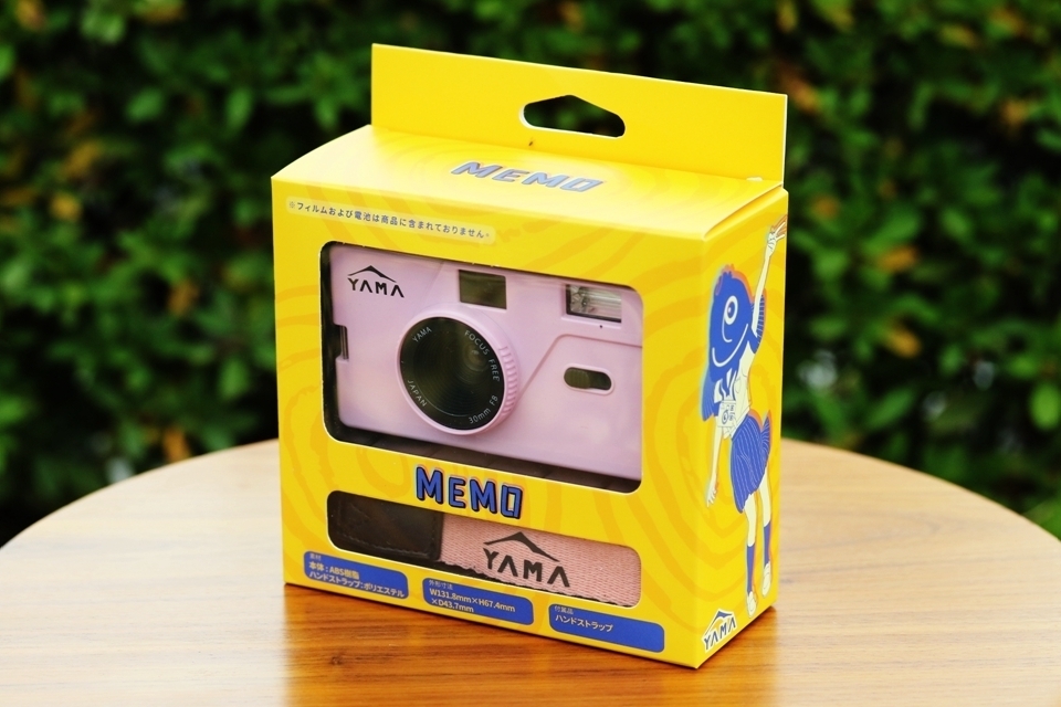 新品 YAMA MEMO M20 コンパクトフィルムカメラ ヤマ メモ マカロピンク