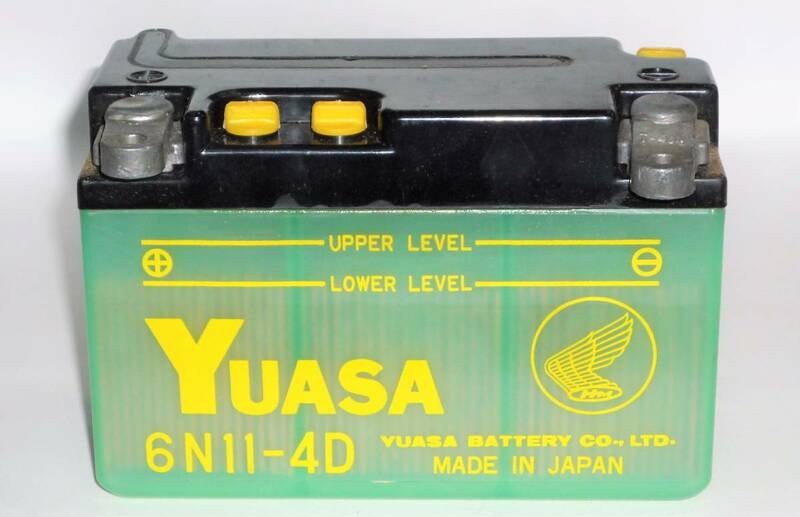 超レア！★6N1-4D GS YUASA (旧YUASA) バッテリー　国産 正規品(生産中止品)