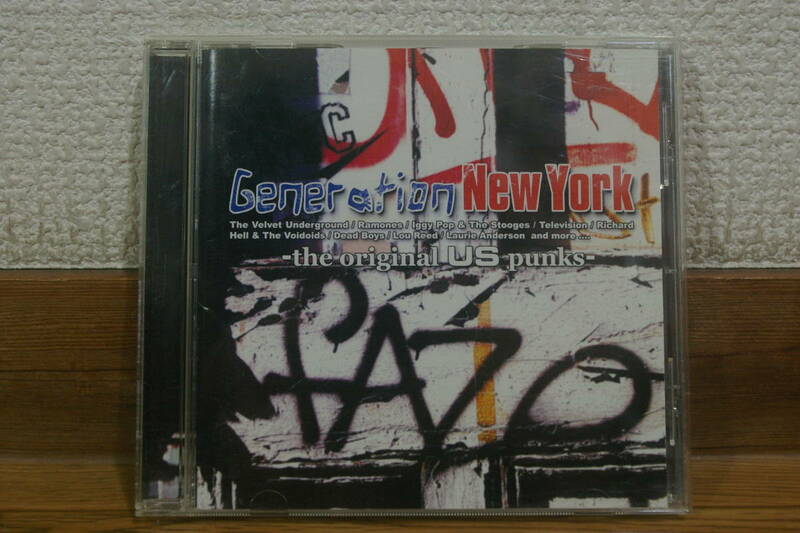 Generation New York - the original US punks - 中古CD ramones the stooges dead boys john cale tuff darts devo mc5 johnny thunders