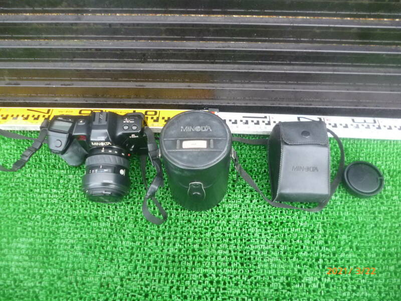 ミノルタ MINOLTA カメラ α7700I レンズ MC-1 ストロボ 3200I 【ジャンク品】