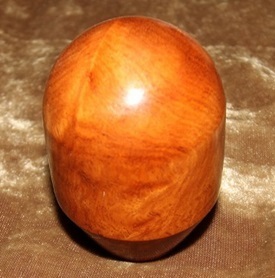 木製シフトノブ(材質：花梨瘤）10x1.25mm（AC-51.5D72.6L)