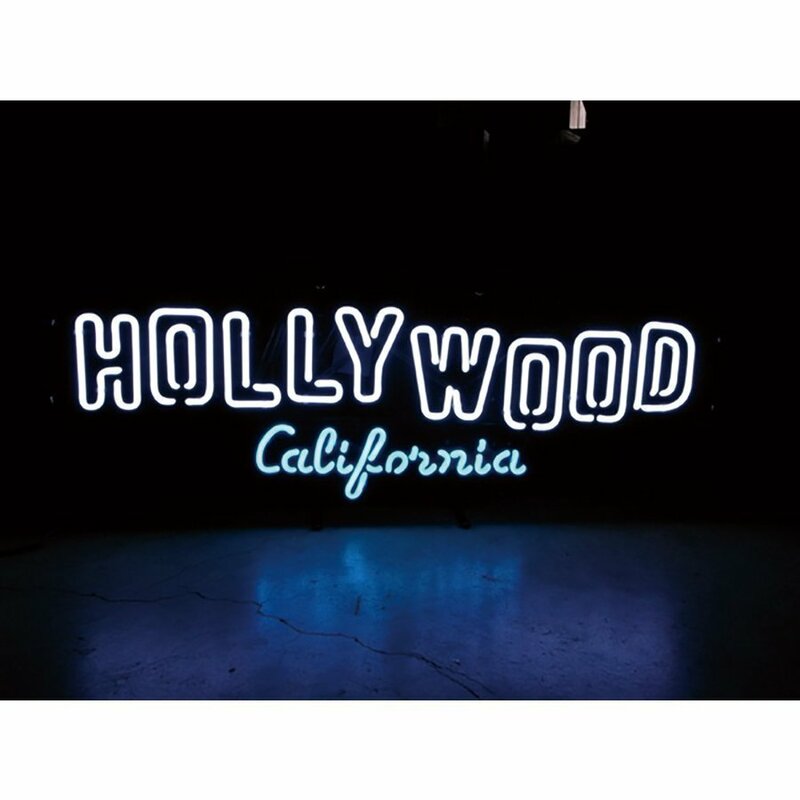 新品　HOLLYWOOD　ハリウッド　映画　ネオンライト　NEON LIGHT アメリカ　USA 世田谷ベース　インテリア　店舗什器　カリフォルニア