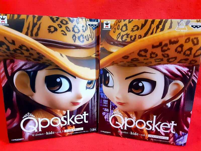 Qposket hide vol.3　 ノーマルカラー ＆　特別カラー　全2種　　フィギュア Q posket　X JAPAN　ヒデ