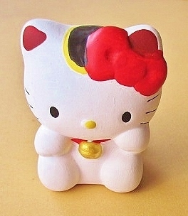 ハローキティ KT開運占い 日本限定 手塗りマスコット 日本製 サンリオ Hello Kitty 