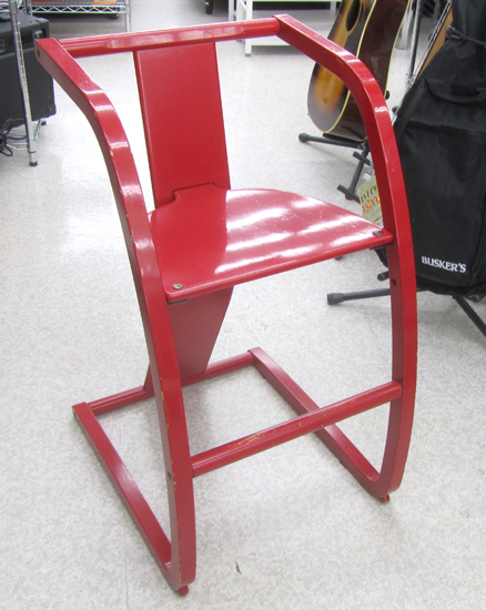 天童木工 ベビーチェア Tendo 赤色/レッド 曲木 子供用 木製 椅子 テンドー 札幌市　