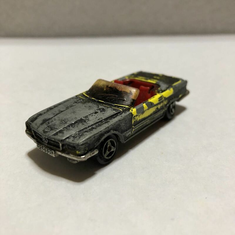 激レア絶版・廃版！超希少ビンテージ！MAJORETTE／マジョレット！MERCEDES 350SL カブリオレ！No.213！当時物！入手困難モデル！