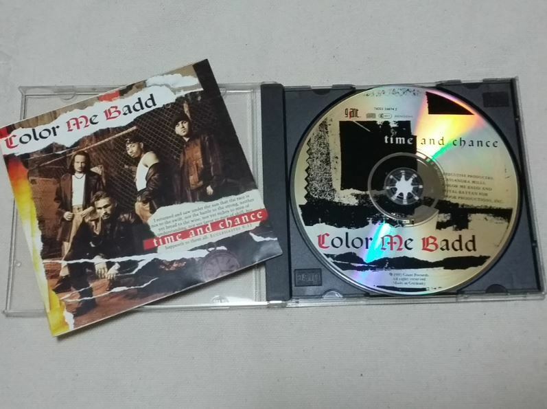 USMUS ★ 中古CD 洋楽 カラーミーバッド Color Me Badd : Time and Chance 1993年 美品