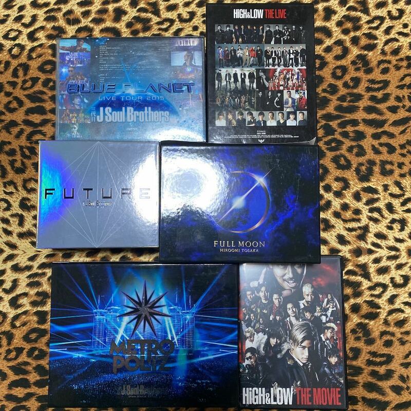 三代目 J SOUL BROTHERS DVD 7セット