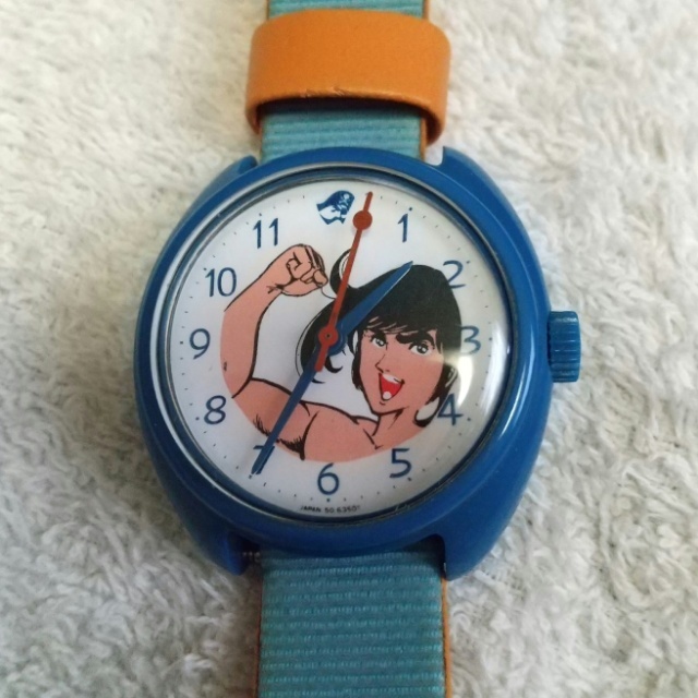 珍品 リッキー台風 手巻き 腕時計
