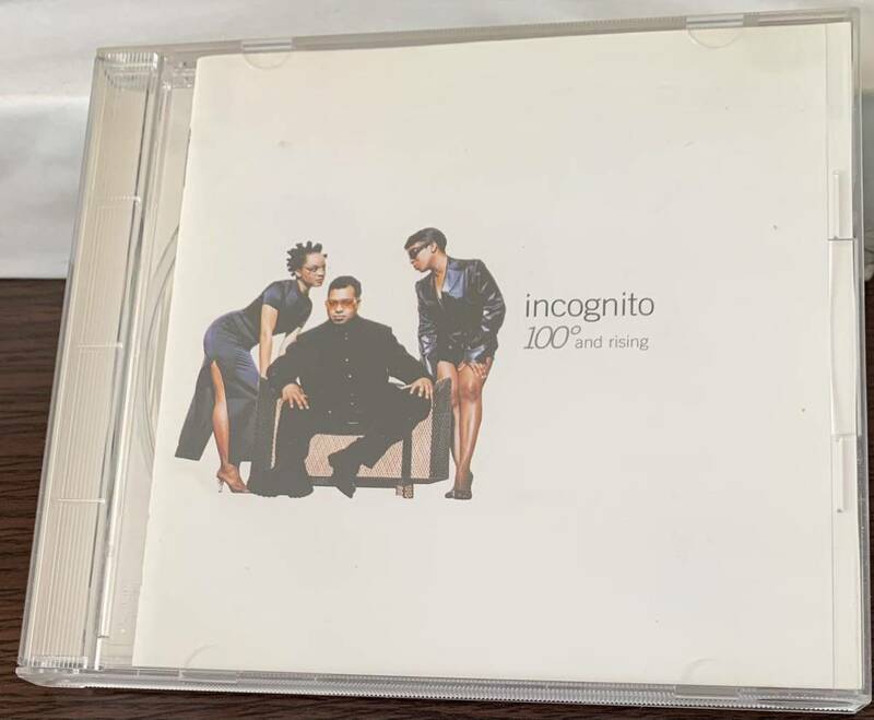 【CD ライナーノーツ、日本語歌詞付き】　incognito インコグニード　100° and rising