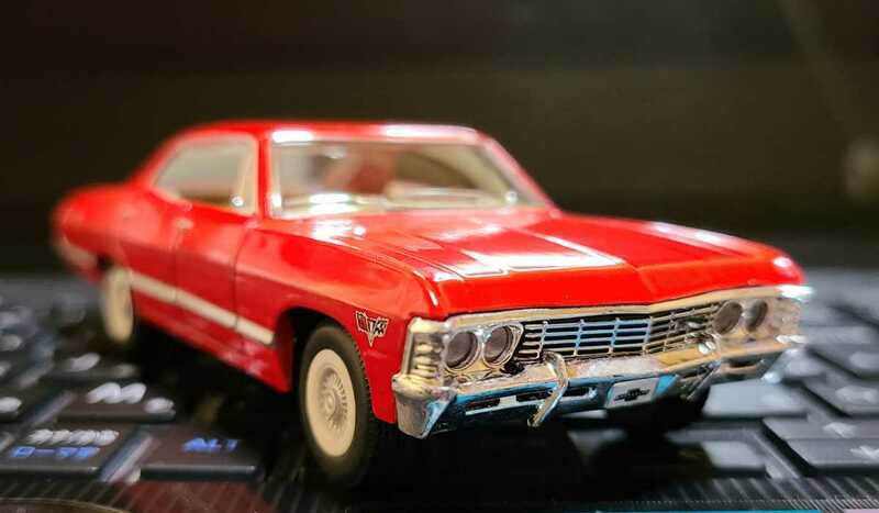 激レア年式'67シボレーインパラ4ドアクーペ・レッド/検索:シェビー・ローライダー・Chevrolet・Impala