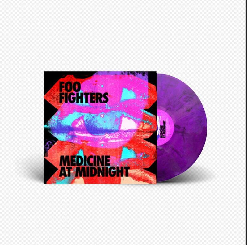 Foo Fighters - Medicine At Midnight, Limited Exclusive Purple Smoke Vinyl　フー・ファイターズ