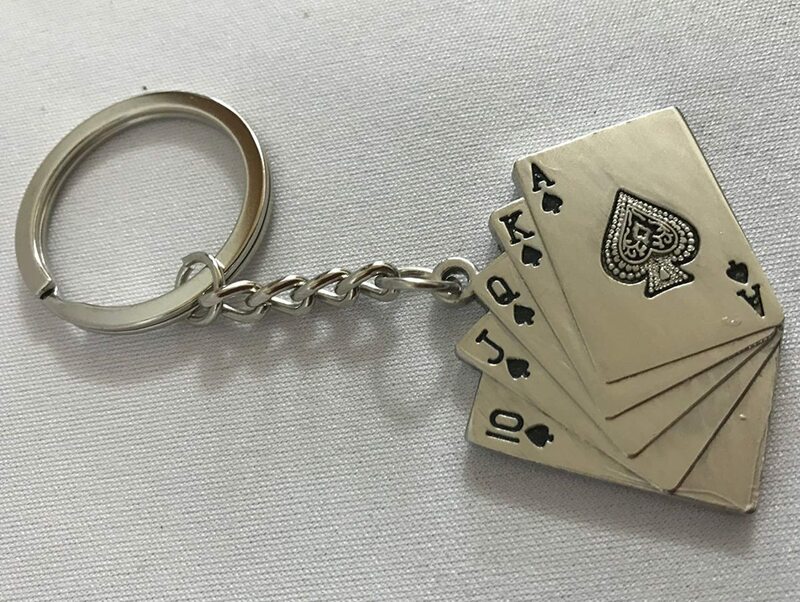 Poker Design キーホルダー（新品・未使用）