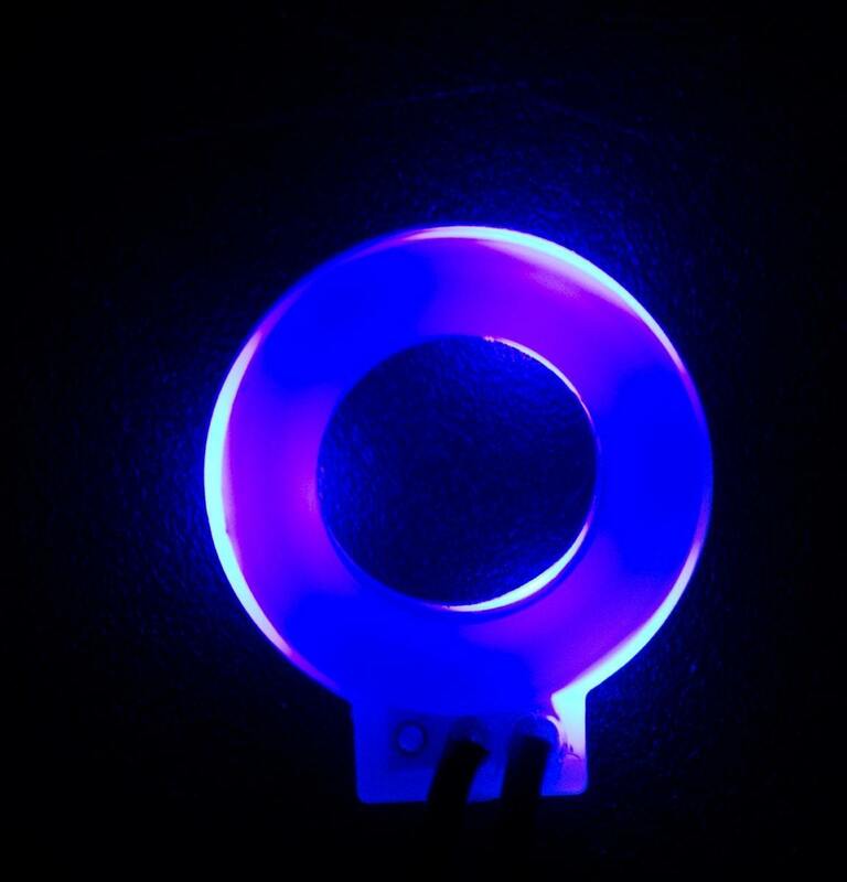 LED - Footswitch Ring, With Bezel, 9V, Blue [送料170円から 同梱可]