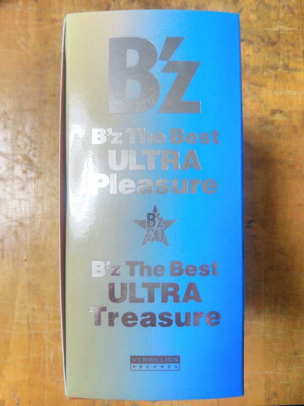  B'z The Best Ultra Pleasure＆Ultra Treasure 2タイトルセット収納BOX付き