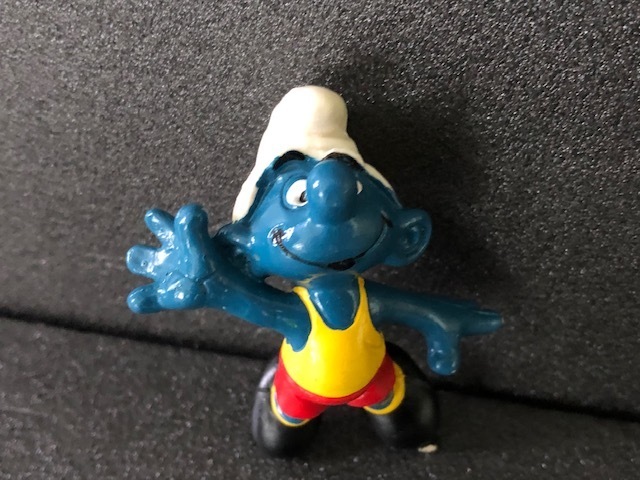 訳あり 【 スマーフ PVC フィギュア 】 SMURF ヴィンテージ / SCHLEICH シュライヒ SMURF PVC FIGURE V19-WA