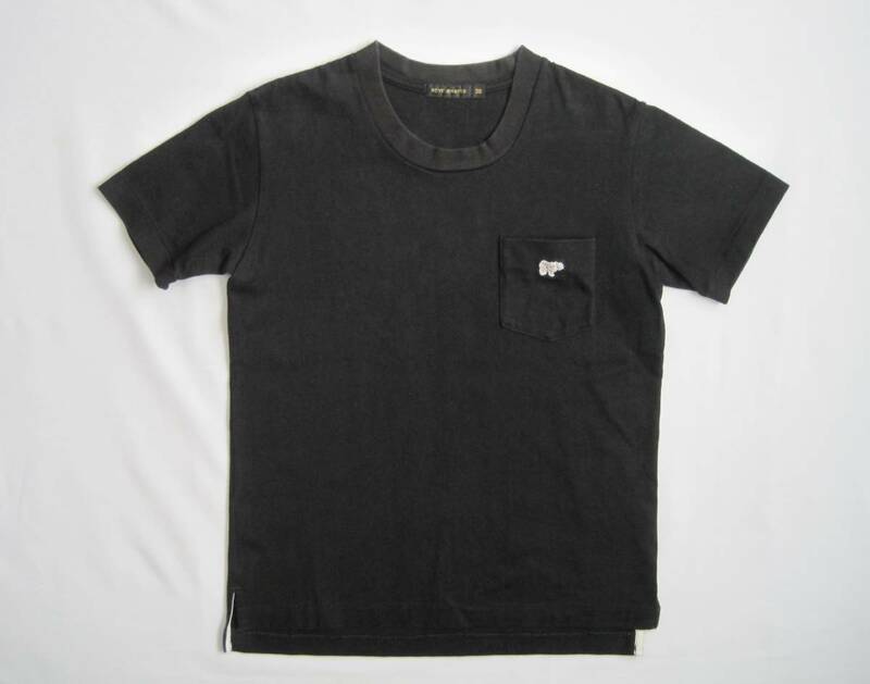 SCYE BASICS サイベーシックス　ポケットTシャツ　３８　黒