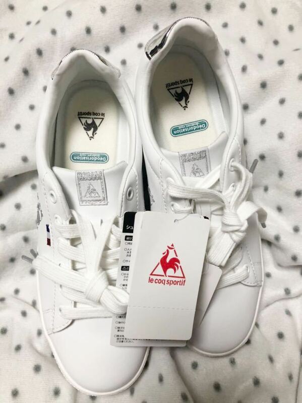 le coq sportif ルコック スポルティフ テルナ バウンド コート WHITE/SILVER ql1njc12ws 24.５cm