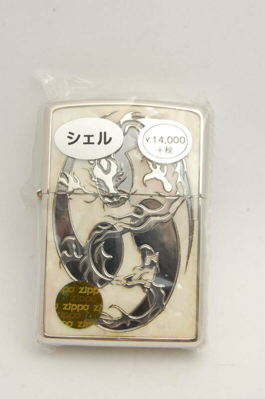 ☆未使用☆　Zippo　ジッポー　シェル　ドラゴン　龍　DGS-B　ライター