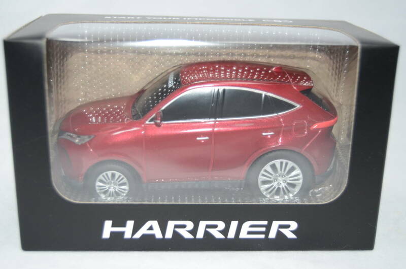 非売品　トヨタ　ハリアー　TOYOTA　HARRIER　カラーサンプルプルパックカー　センシュアルレッドマイカ