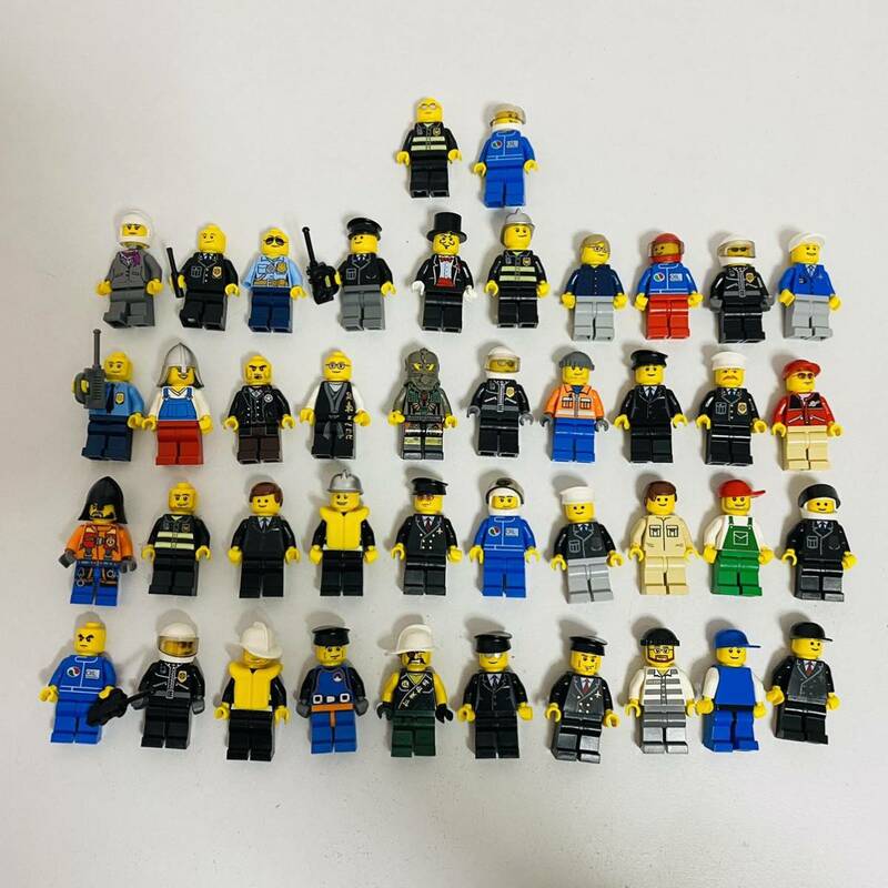 【中古品】LEGO レゴ ミニフィグ 42個セット まとめ 大量 フィギュア 人形 現状品 ジャンク 希少 レア