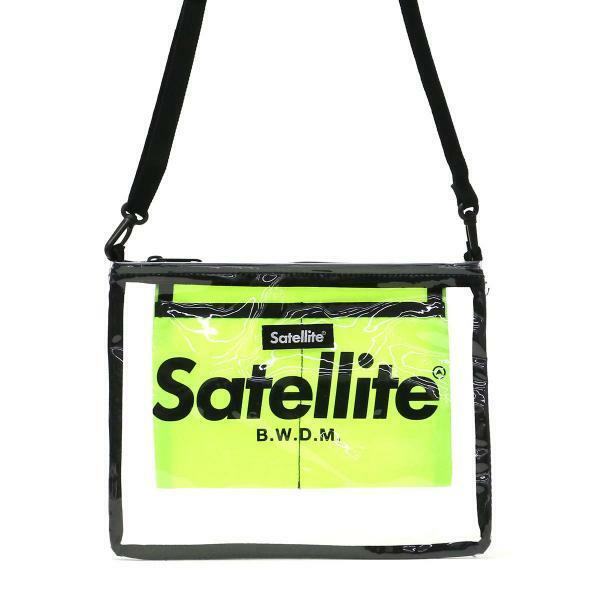 Satellite サテライト レディース ショルダーバッグ BASIC SACOCHE STBSF　CLEAR LIME/3182