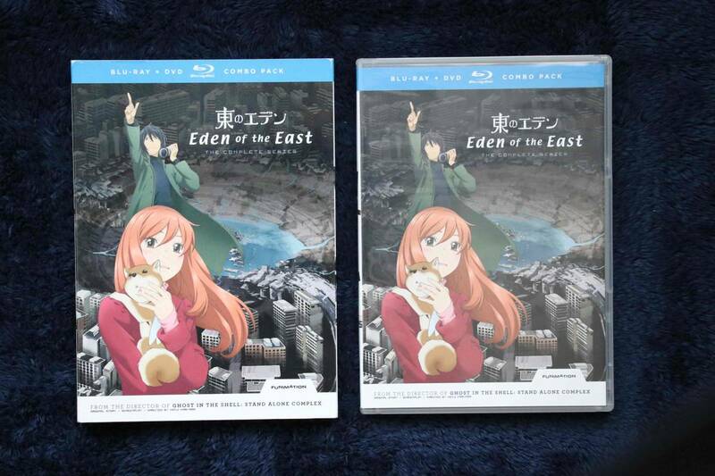 BD＋DVD★東のエデン 全11話　北米版ブルーレイ