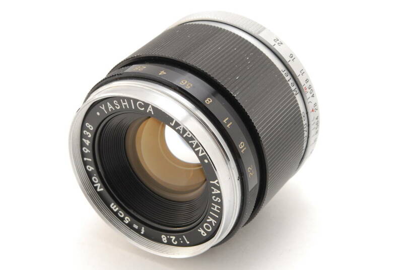 YASHICA YASHIKOR 5cm F2.8 （Leica Lマウント） 動作も写りもOKです。概ねキレイです。
