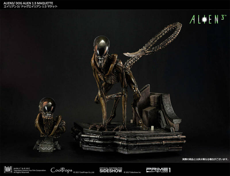 【玩具模型】Dog Alien Deluxe Maquette CoolProps Prime 1 Studio クールプロップス ドッグエイリアン樹脂模型限定版 高さ66ｃｍ F16