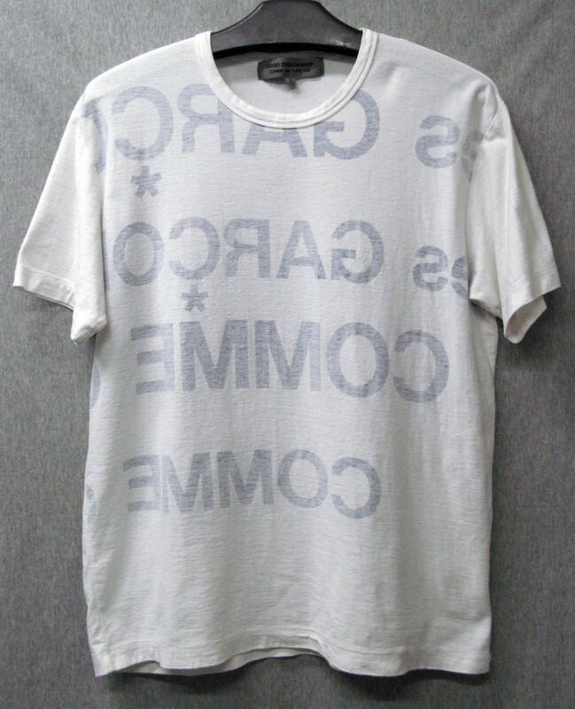 ギャルソン CDG GOOD DESIGN SHOP：うめだ阪急 限定 裏刷り Tシャツ L （ レア アーカイブ COMME des GARCONS Limited edition Tee L