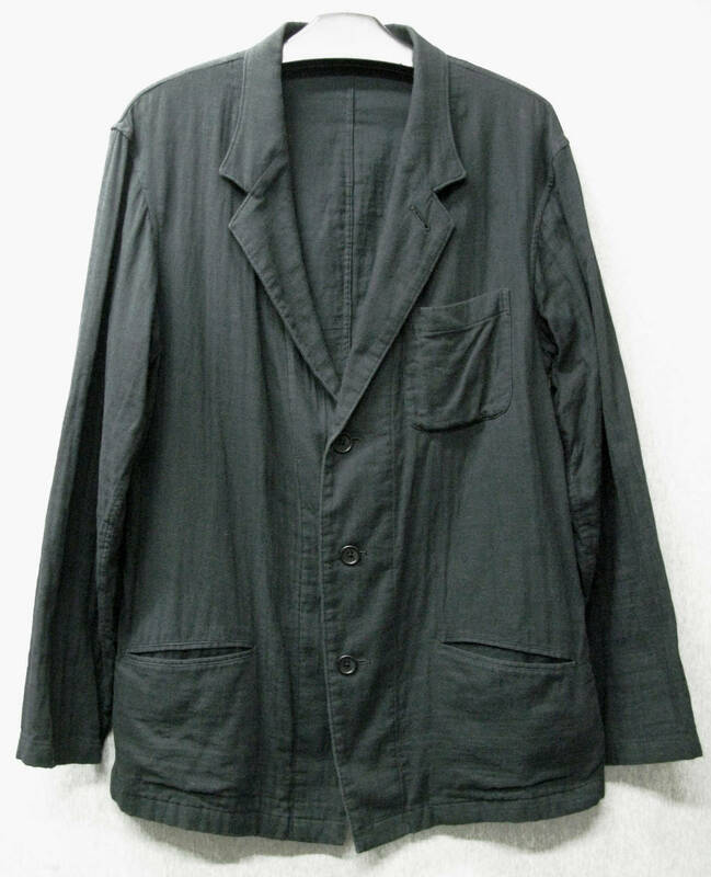 ヨウジヤマモト プールオム：綿 ジャケット 1 （ 春夏 Yohji Yamamoto pour Homme Cotton Jacket 1