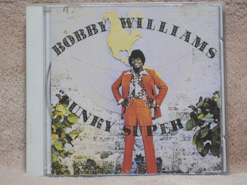 日本盤CD Bobby Williams ボビー・ウィリアムス： Funky Super Fly　ファンキー・スーパー・フライ （P-Vine Records PCD-1844）