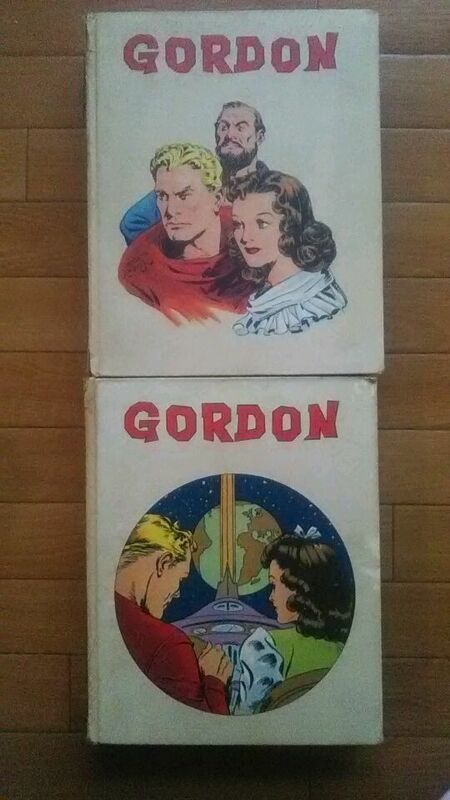 GORDON　フラッシュゴードン　イタリア語版　Ⅰ、Ⅱ　2冊セット　1964年発行