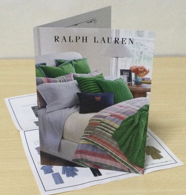 RALPH LAUREN HOME ラルフローレン ホーム★寝具 ルームウェア 2021年 春夏 コレクション リーフレット 