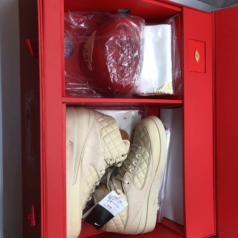 【新品】[ナイキ] Nike Air Jordan 2 Retro Just Don Beach (834825-250) 27cm US9 未使用品