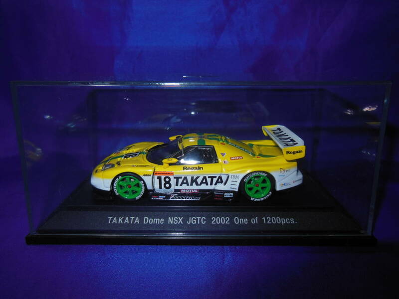 1/43　TAKATA　童夢　NSX　2002年　JGTC　GT500　EBBRO　エブロ