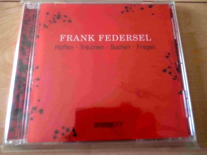 【美品】ピアノソナタ CD Frank Federsel / Hoffen Traumen Suchen Fragen フランク・フェデルセル　クワイエット・コーナー　Quiet corner
