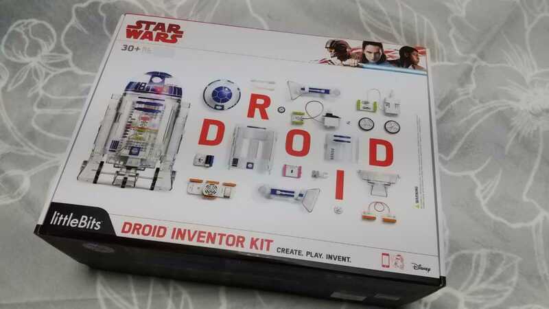 プログラム教材に、スター・ウォーズ　littleBits　Droid Inventor STAR WARS R2-D2　プログラミングロボット　知育玩具　スマホ連帯機能　