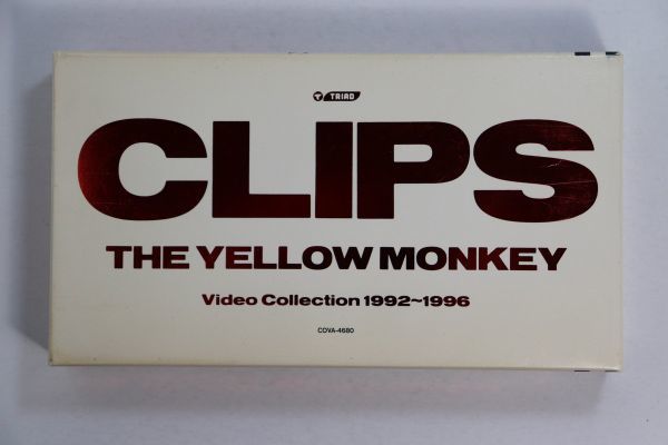 ■ビデオ■ＶＨＳ■ＣＬＩＰＳ　Ｖｉｄｅｏ　Ｃｏｌｅｃｔｉｏｎ　１９９２～１９９６■ザ・イエロー・モンキー■中古■