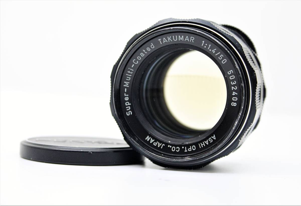 ★良品★PENTAX ペンタックス Super-Takumar 50mm F1.4 8枚羽 前期型！超希少品！ OK1698