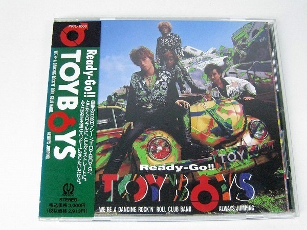 廃盤CD トイボーイズ レディーゴー / TOYBOYS Ready-Go!! 1990年盤 10曲収録 国内盤 レンタル落ちCD アルバム