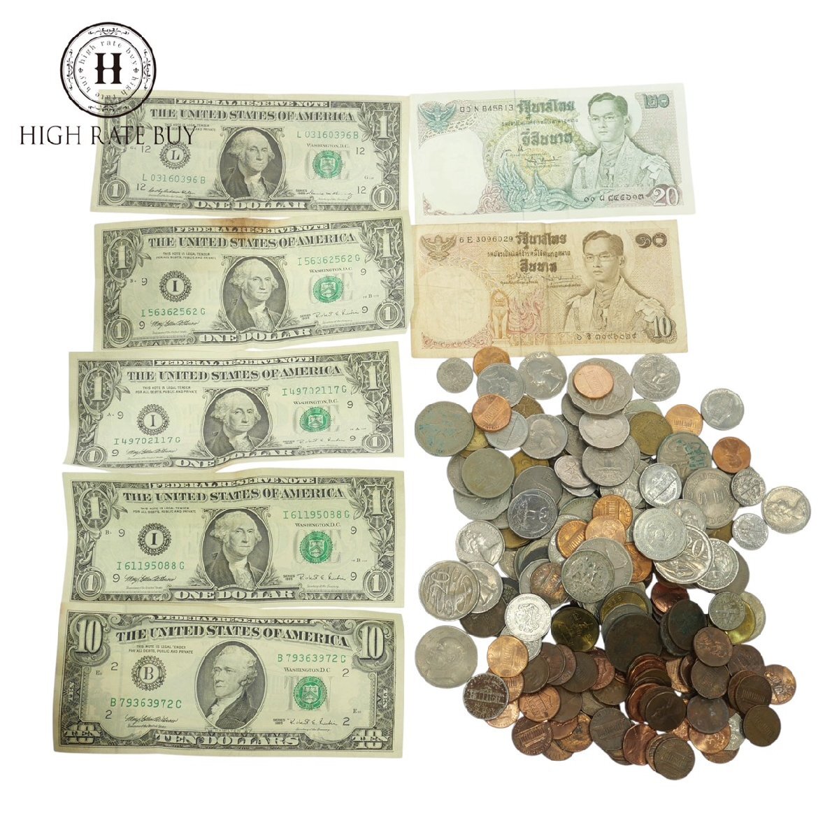 1円スタート 海外硬貨 海外紙幣 古銭 大量まとめ 日本 カナダ 中国 等 ドル 銭 円 明治 大正 昭和 海外コイン 貨幣 コレクション 約900g