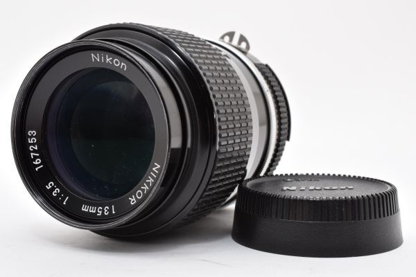 Nikon Ai Nikkor 135mm f/3.5 MF Telephoto Lens #555-2