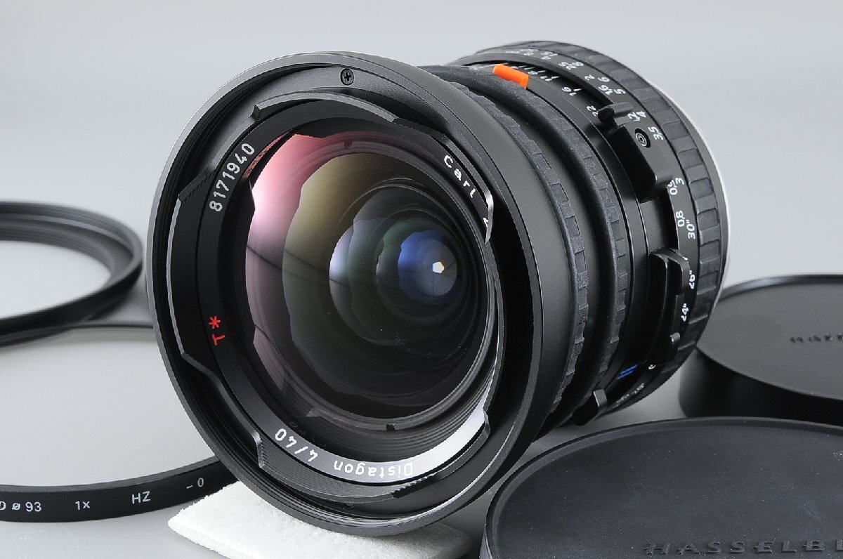 ◆美品◆ハッセルブラッド HASSELBLAD Carl Zeiss CFE Distagon 40mm F4 FLE + Φ93 1x HZ -0フィルター #12745
