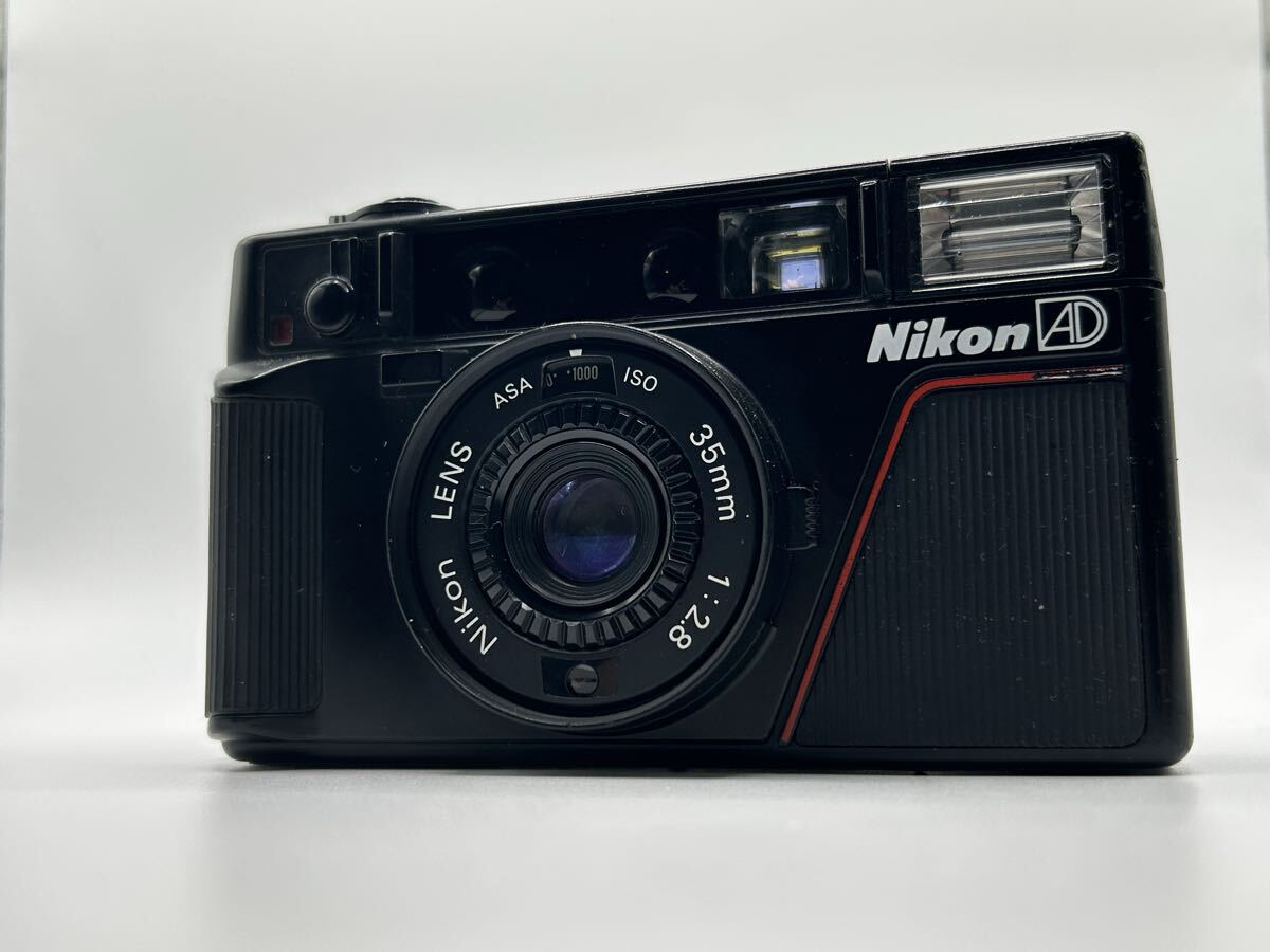 【動作未確認】Nikon L35AD コンパクトフィルムカメラ ジャンク扱い 現状品 Film Camera【095】