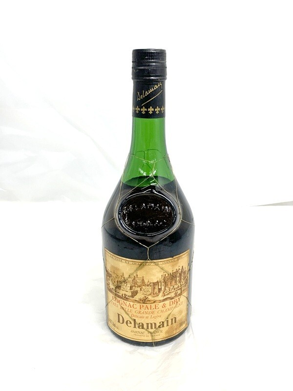 1000円スタート ブランデー コニャック デラマン ペール＆ドライ COGNAC Delamain PALE&DRY 700ml 40% 未開栓 4E10